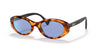 Ralph RA5278 Sunglasses / Shiny Sponged Havana №588580 / Light Blue (2N 36.9%) / Size 53