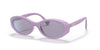 Ralph RA5278 Sunglasses / Shiny Lilac №59461A / Gradient Lilac (1N 55%) / Size 53