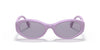 Ralph RA5278 Sunglasses / Shiny Lilac №59461A / Gradient Lilac (1N 55%) / Size 53
