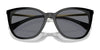 Ralph RA5280 Sunglasses | Size 55 / Shiny Black №500180 / Blue (2N 23.5%)