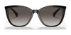 Ralph RA5280 Sunglasses | Size 55 / Shiny Black №500180 / Blue (2N 23.5%)