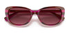 Ralph RA5283 Sunglasses | Size 55 / Striped Brown №59863G / Brown (3N 14.0%)