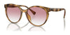 Ralph RA5285U Sunglasses | Size 54 / Shiny Dark Havana №500377 / Pink Gradient (1N 47.4%)