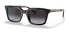 Ralph RA5287 Sunglasses | Size 53 / Shiny Black №60078G / Gradient Grey (3N 13%)