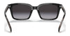 Ralph RA5287 Sunglasses | Size 53 / Shiny Black №60078G / Gradient Grey (3N 13%)