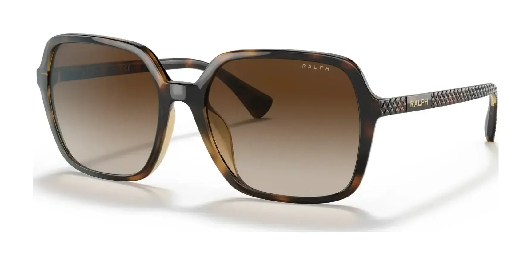 Ralph RA5291U Sunglasses Shiny Dark Havana / Gradient Brown Ralph RA5291U Sunglasses Shiny Dark Havana / Gradient Brown