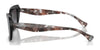 Ralph RA5292 Sunglasses | Size 53 / Shiny Black №50018G / Gradient Grey (3N 13%)