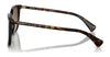 Ralph VVCV RA5293 Sunglasses | Size 56 / Shiny Black / Gradient Brown (Polarized) (3P 13%) №6037T3