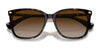 Ralph VVCV RA5293 Sunglasses | Size 56 / Shiny Black / Gradient Brown (Polarized) (3P 13%) №6037T3