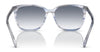 Ralph VVCV RA5293 Sunglasses | Size 56 / Shiny Black / Gradient Brown (Polarized) (3P 13%) №6037T3