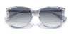 Ralph VVCV RA5293 Sunglasses | Size 56 / Shiny Black / Gradient Brown (Polarized) (3P 13%) №6037T3