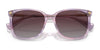 Ralph VVCV RA5293 Sunglasses | Size 56 / Shiny Black / Gradient Brown (Polarized) (3P 13%) №6037T3