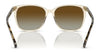 Ralph VVCV RA5293 Sunglasses | Size 56 / Shiny Black / Gradient Brown (Polarized) (3P 13%) №6037T3