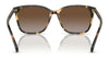 Ralph VVCV RA5293 Sunglasses | Size 56 / Shiny Black / Gradient Brown (Polarized) (3P 13%) №6037T3