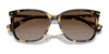 Ralph VVCV RA5293 Sunglasses | Size 56 / Shiny Black / Gradient Brown (Polarized) (3P 13%) №6037T3