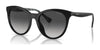 Ralph RA5294U Sunglasses | Size 53 / Shiny Black / Gradient Grey (3N 13.2%) №500187