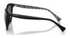 Ralph RA5294U Sunglasses | Size 53 / Shiny Black / Gradient Grey (3N 13.2%) №500187
