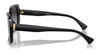 Ralph RA5298U Sunglasses | Size 55 / Shiny Black / Gradient Grey (3N 13%) №50018G