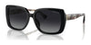 Ralph RA5298U Sunglasses | Size 55 / Shiny Black / Grey Gradient (Polarized) (3P 10.7%) №5001T3