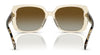 Ralph RA5298U Sunglasses | Size 55 / Shiny Black / Gradient Grey (3N 13%) №50018G