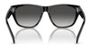 Ralph RA5303U Sunglasses | Size 55 / Shiny Black / Gradient Grey (3N 13.2%) №500187