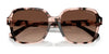 Ralph RA5304U Sunglasses | Size 57 / Shiny Opal Rose Beige / Gradient Brown (3N 14.2%) №611474