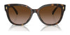 Ralph RA5305U Sunglasses | Size 56 / Black Havana / Gradient Brown (3N 10.7%) №500313