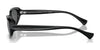 Ralph RA5306U Sunglasses | Size 55 / Shiny Black / Dark Grey (3N 11%) №500187