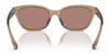 Ralph RA5307U Sunglasses | Size 55 / Shiny Black №50018G / Gradient Grey (3N 13%)