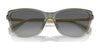 Ralph RA5308U Sunglasses | Size 57 / Shiny Transparent Brown / Gradient Brown (2N 25.5%) №613313