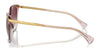 Ralph RA5309U Sunglasses | Size 55 / Transparent Blue Varnish / Light Grey Gradient (2N 25.8%) №615035