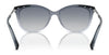 Ralph RA5309U Sunglasses | Size 55 / Transparent Blue Varnish / Light Grey Gradient (2N 25.8%) №615035