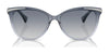 Ralph RA5309U Sunglasses | Size 55 / Transparent Blue Varnish / Light Grey Gradient (2N 25.8%) №615035