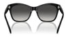 Ralph RA5310U Sunglasses | Size 56 / Shiny Black / Gradient Grey (3N 13.2%) №50018G