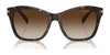 Ralph RA5310U Sunglasses | Size 56 / Shiny Black / Gradient Grey (3N 13.2%) №50018G