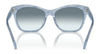 Ralph RA5310U Sunglasses | Size 56 / Shiny Black / Gradient Grey (3N 13.2%) №50018G