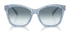 Ralph RA5310U Sunglasses | Size 56 / Shiny Black / Gradient Grey (3N 13.2%) №50018G