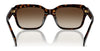 Ralph RA5312U Sunglasses | Size 55 / Shiny Pink Havana / Gradient Brown (2N 26.4%) №605813