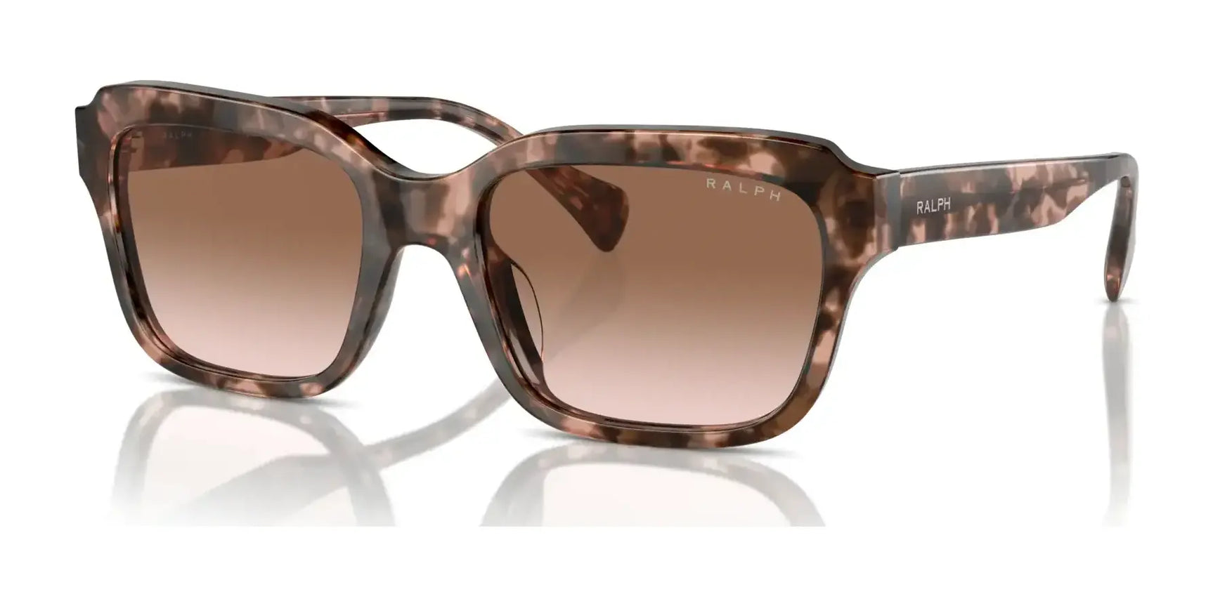 Ralph RA5312U Sunglasses Shiny Pink Havana / Gradient Brown Ralph RA5312U Sunglasses Shiny Pink Havana / Gradient Brown