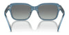 Ralph RA5312U Sunglasses | Size 55 / Shiny Pink Havana / Gradient Brown (2N 26.4%) №605813