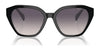 Ralph RA5315U Sunglasses | Size 54 / Transparent Grey / Gradient Grey (Polarized) (3P 13%) №6187T3