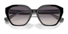 Ralph RA5315U Sunglasses | Size 54 / Transparent Grey / Gradient Grey (Polarized) (3P 13%) №6187T3