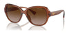 Ralph RA5316U Sunglasses | Size 56 / Shiny Dark Havana / Gradient Brown (3N 10.7%) №614913