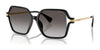 Ralph RA5319U Sunglasses | Size 56 / Shiny Black / Gradient Grey (3N 15.6%) №50018G