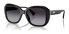 Ralph RA5321U Sunglasses | Size 56 / Shiny Black / Gradient Grey (3N 13%) №50018G