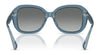 Ralph RA5321U Sunglasses | Size 56 / Shiny Black / Gradient Grey (3N 13%) №50018G