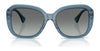 Ralph RA5321U Sunglasses | Size 56 / Shiny Black / Gradient Grey (3N 13%) №50018G