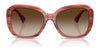 Ralph RA5321U Sunglasses | Size 56 / Shiny Black / Gradient Grey (3N 13%) №50018G