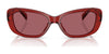Ralph RA5322U Sunglasses | Size 55 / Shiny Dark Havana / Brown (3N 9%) №500313