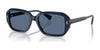 Ralph RA5325U Sunglasses | Size 55 / Shiny Opalescent Blue / Dark Blue (3N 15.2%) №605980